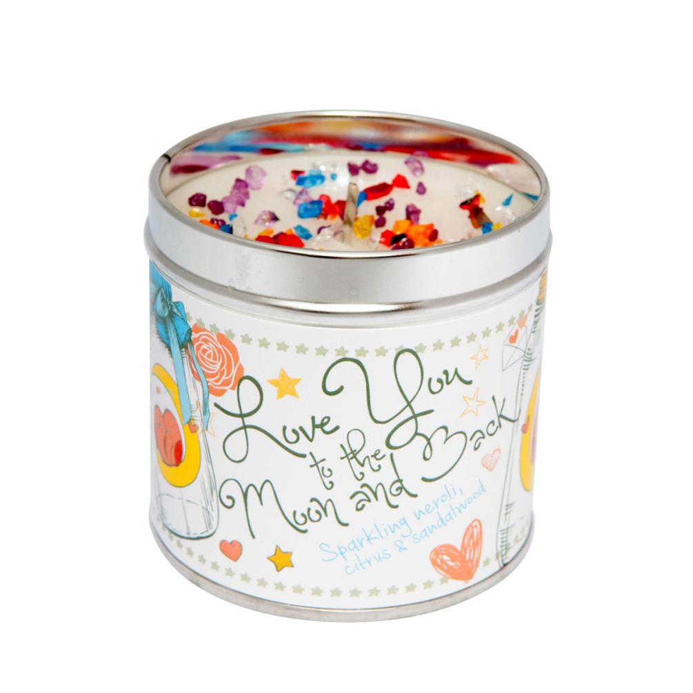 Best Kept Secrets Love You to the Moon & Back Tin Candle £8.99